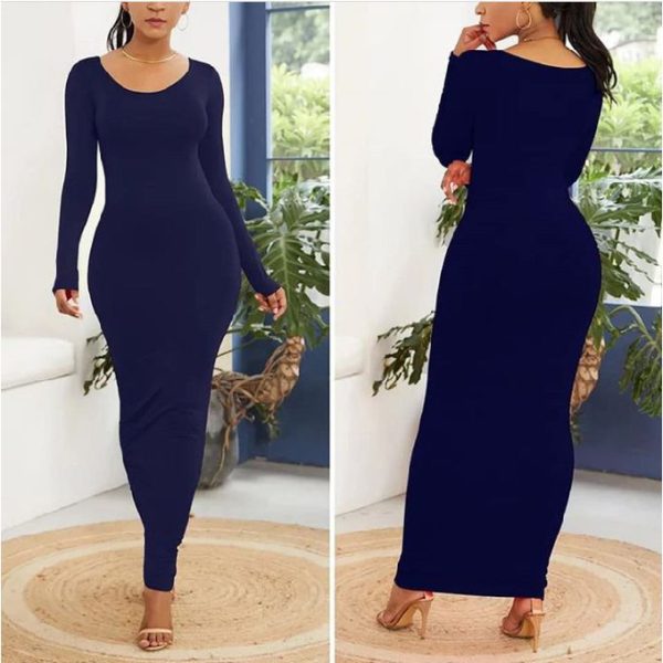 Navyblue Long Bodycon